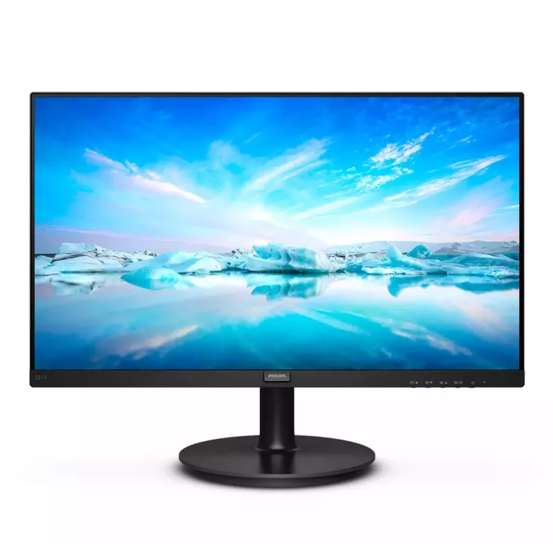 Philips V Line 221V8A/00 monitor komputerowy 54,6 cm (21,5 cala) 1920 x 1080 pikseli Full HD LED Czarny