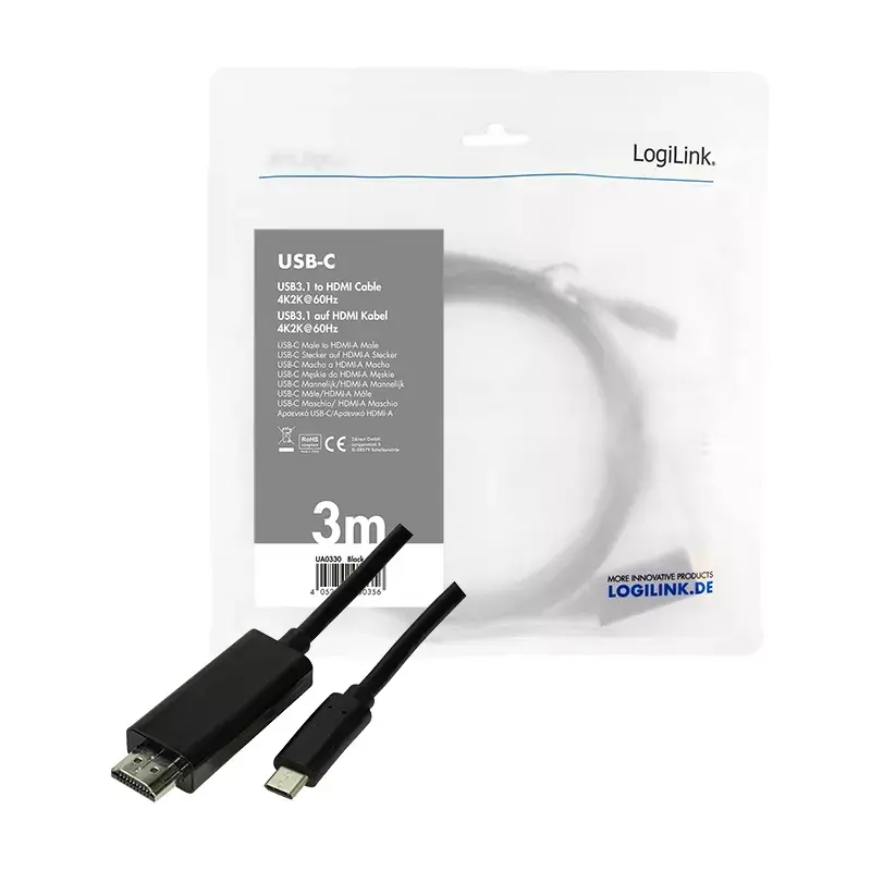 Adapter graficzny USB LogiLink UA0330 Czarny