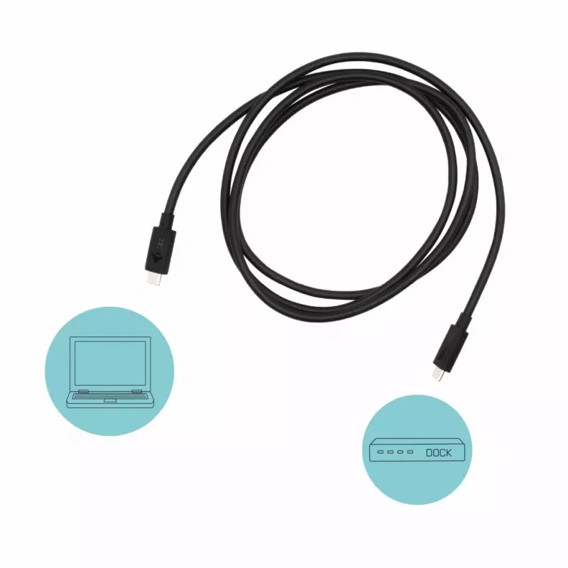 Kabel i-tec Thunderbolt 3 – Class, 40 Gb/s, 100 W Power Delivery, kompatybilny z USB-C, 150 cm