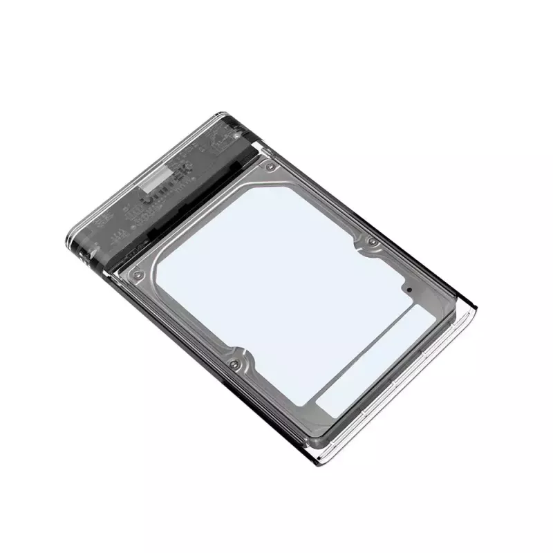 Obudowa HDD/SSD Unitek S1103A przezroczysta dla napędów 2,5 inch SATA III, USB 3.1 Gen 1 (Micro-USB B)
