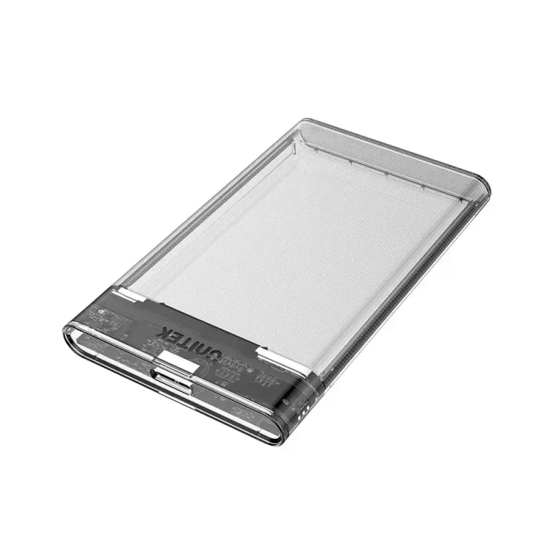 Obudowa HDD/SSD Unitek S1103A przezroczysta dla napędów 2,5 inch SATA III, USB 3.1 Gen 1 (Micro-USB B)