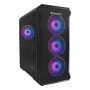 GENESIS Irid 503 ARGB Micro Tower Czarny, Transparentny