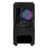 GENESIS Irid 503 ARGB Micro Tower Czarny, Transparentny