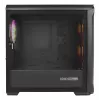 GENESIS Irid 503 ARGB Micro Tower Czarny, Transparentny