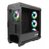 GENESIS Irid 503 ARGB Micro Tower Czarny, Transparentny
