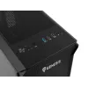 GENESIS Irid 503 ARGB Micro Tower Czarny, Transparentny
