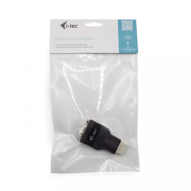 Adapter DisplayPort na VGA i-tec DP2VGAADA