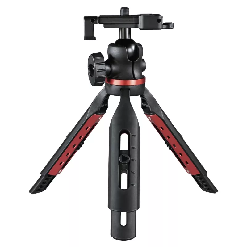 Statyw Hama Solid do smartfonów/tabletów 3 nogi czarny, czerwony