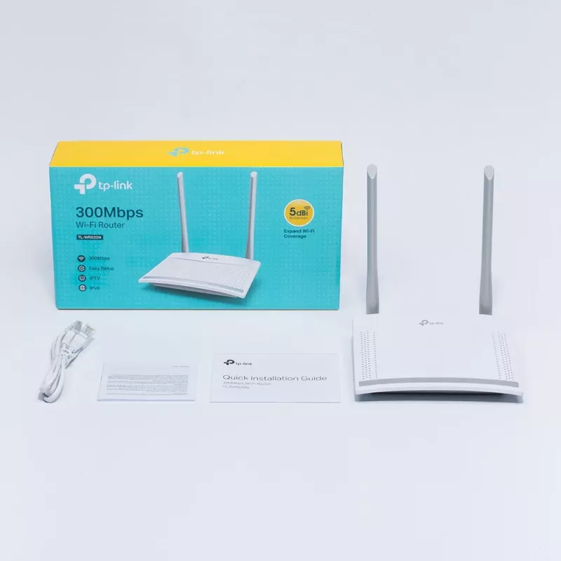 Router bezprzewodowy TP-Link TL-WR820N Fast Ethernet Single-band (2,4 GHz) Biały