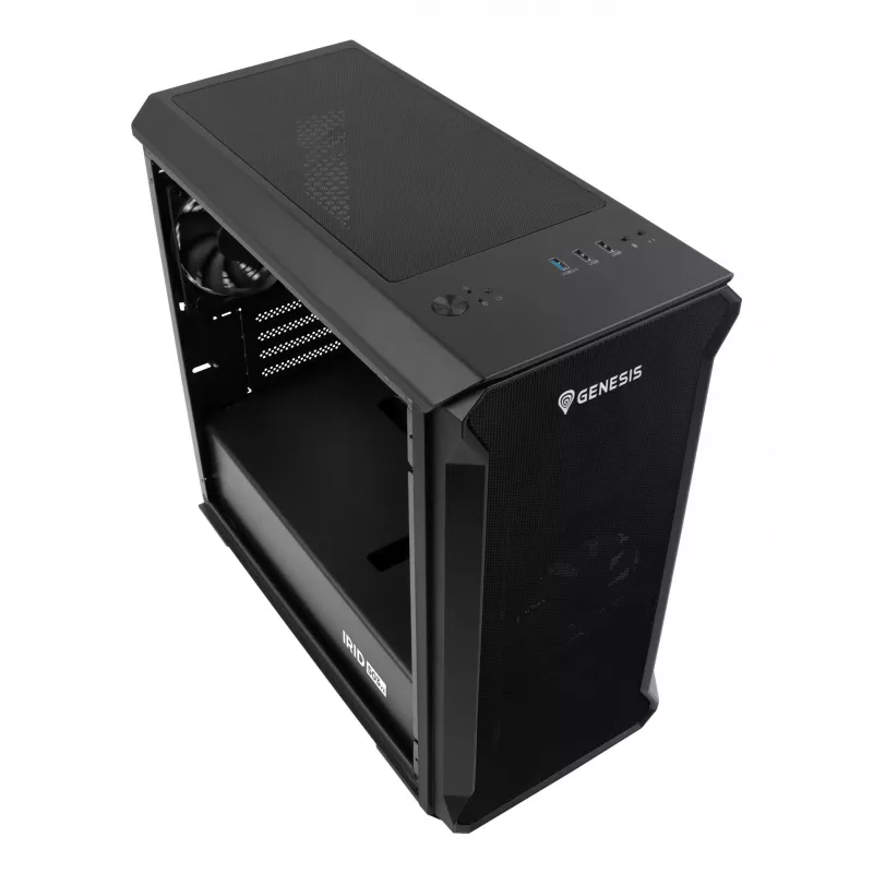 GENESIS Irid 503 Micro Tower Czarny