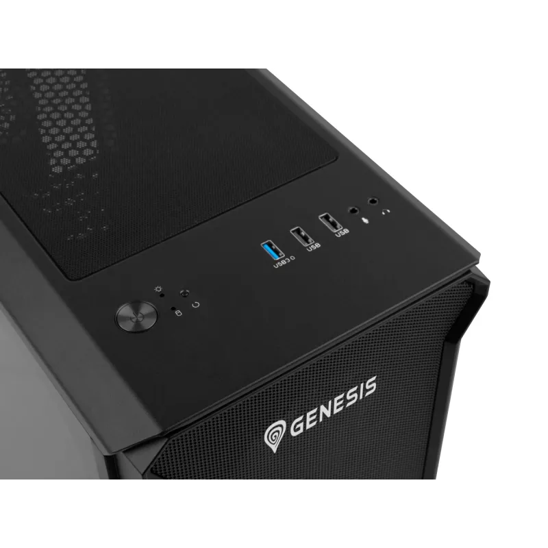 GENESIS Irid 503 Micro Tower Czarny