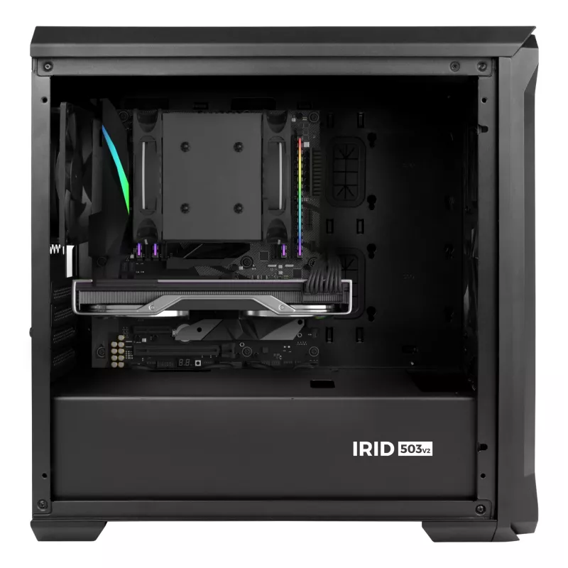 GENESIS Irid 503 Micro Tower Czarny