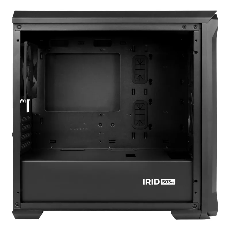 GENESIS Irid 503 Micro Tower Czarny