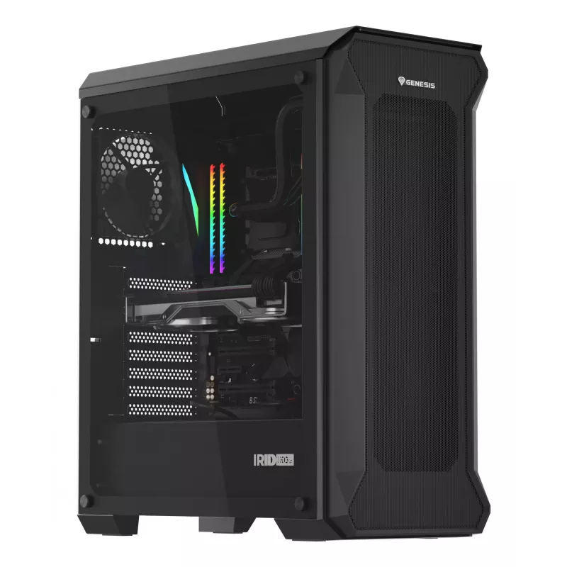 GENESIS Irid 505 Midi Tower Czarny