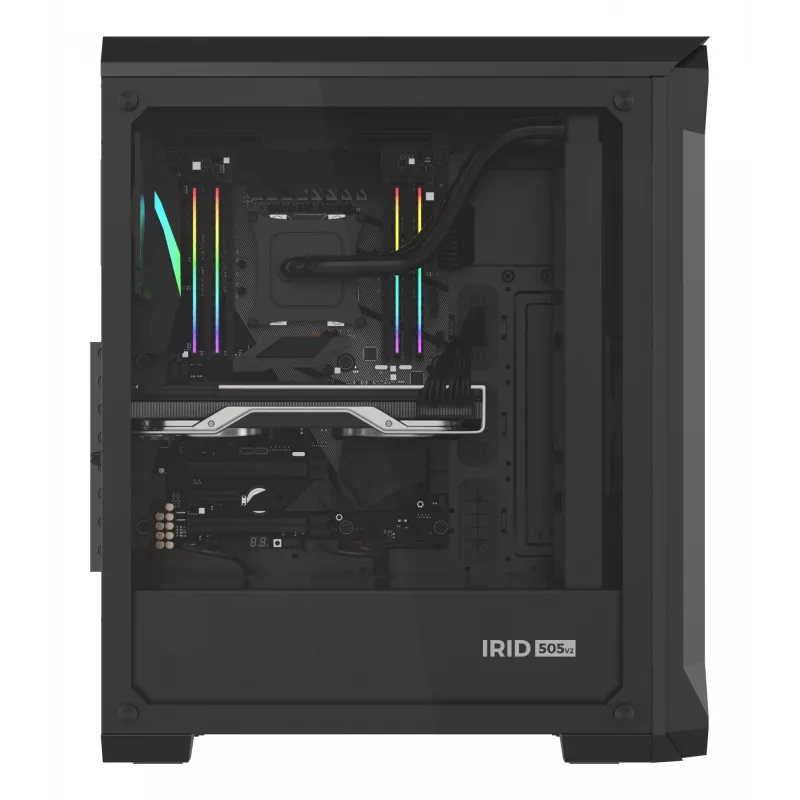 GENESIS Irid 505 Midi Tower Czarny