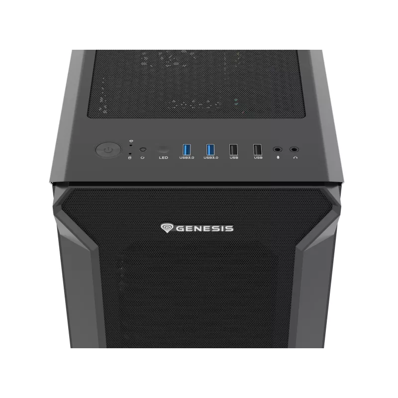 GENESIS Irid 505 Midi Tower Czarny
