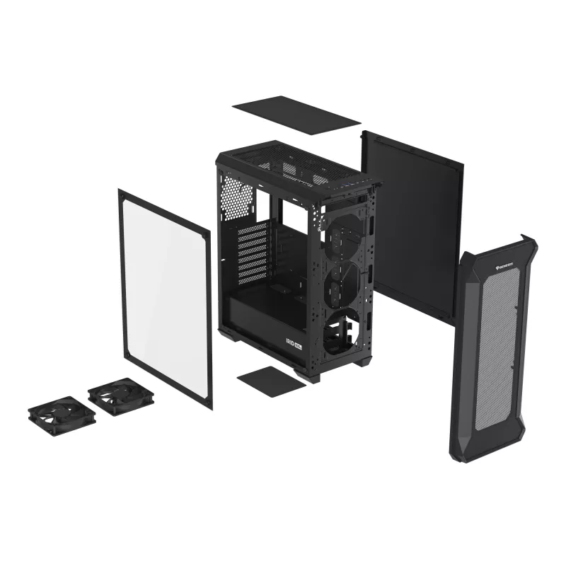 GENESIS Irid 505 Midi Tower Czarny