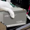 UPS battery QOLTEC 53049, VRLA AGM 12 V 12 Ah, szary, 150×98×95 mm