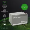 UPS battery QOLTEC 53049, VRLA AGM 12 V 12 Ah, szary, 150×98×95 mm