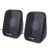 Głośnik Audiocore AC835 przewodowy 2.0 6 W USB czarny głośniki biurkowe