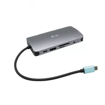 Stacja dokująca i-tec Metal USB-C Travel Nano Dock HDMI/VGA z LAN + Power Delivery 100 W
