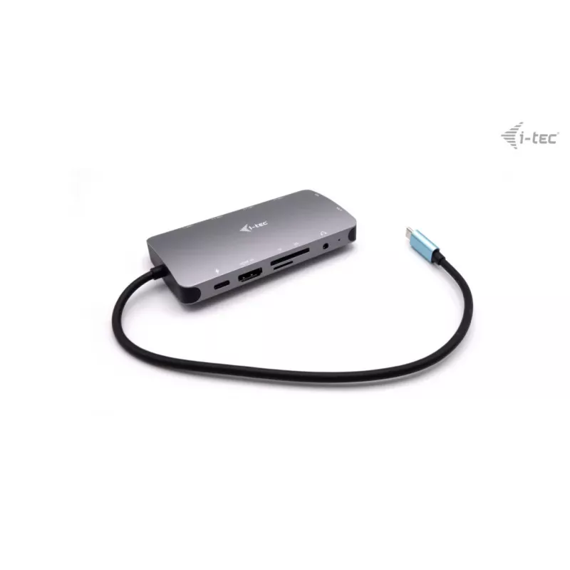 Stacja dokująca i-tec Metal USB-C Travel Nano Dock HDMI/VGA z LAN + Power Delivery 100 W