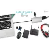 Stacja dokująca i-tec Metal USB-C Travel Nano Dock HDMI/VGA z LAN + Power Delivery 100 W