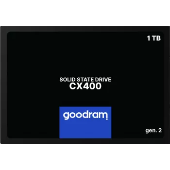 SSD 2.5 cala SATA III GOODRAM CX400 gen.2 — 1,02 TB (1024 GB), 550/500 MB/s, 3D TLC
