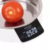 Elektroniczna waga kuchenna Adler AD 3166 – pojemność 5 kg, dokładność 1 g, miska ze stali nierdzewnej 0,9 l, LCD, timer