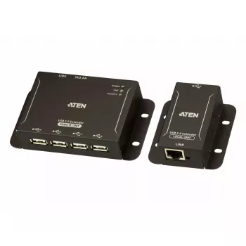 Przedłużacz USB 2.0 CAT 5 ATEN 4-portowy (do 50 m)