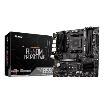 Płyta główna MSI B550M PRO-VDH WIFI AMD B550 Socket AM4 micro ATX