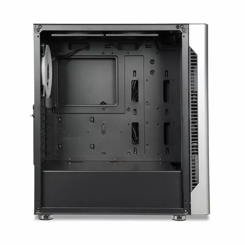 Obudowa PC IBOX Chiron ZH68 Gaming, ATX Midi-Tower, obsługa EATX, czarna, okno boczne, podświetlenie