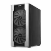 Obudowa PC IBOX Chiron ZH68 Gaming, ATX Midi-Tower, obsługa EATX, czarna, okno boczne, podświetlenie