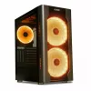 Obudowa PC IBOX Chiron ZH68 Gaming, ATX Midi-Tower, obsługa EATX, czarna, okno boczne, podświetlenie
