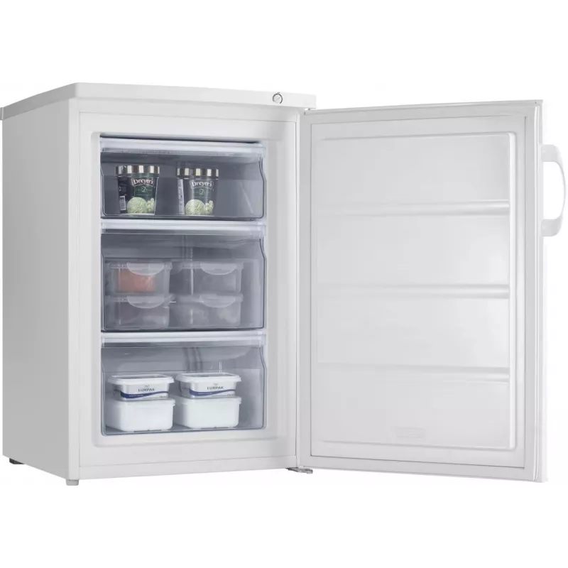 Zamrażarka pionowa Gorenje F492PW — 82 l, biała, 4‑gwiazdkowa, prawy zawias, 165 kWh/rok