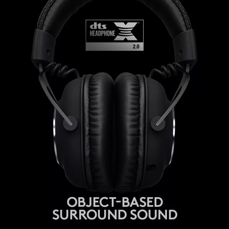 LOGITECH Pro X Wireless Lightspeed Gaming Headset Czarny