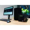 Zasilacz bezprzerwowy zielony Cell UPS08 — Line-Interactive 700 W / 230 V, 4× gniazda IEC, USB, RJ-45, akumulator 12 V 7 Ah, wieża, czarny