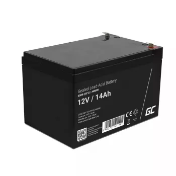 Akumulator AGM bezobsługowy kwasowo-ołowiowy zielony Cell AGM08 12 V 14000 mAh, 98×151×95 mm, 3,45 kg