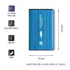 Adapter do dysków twardych QOLTEC 51859 USB 3.0 do napędów 2,5 cala SATA3