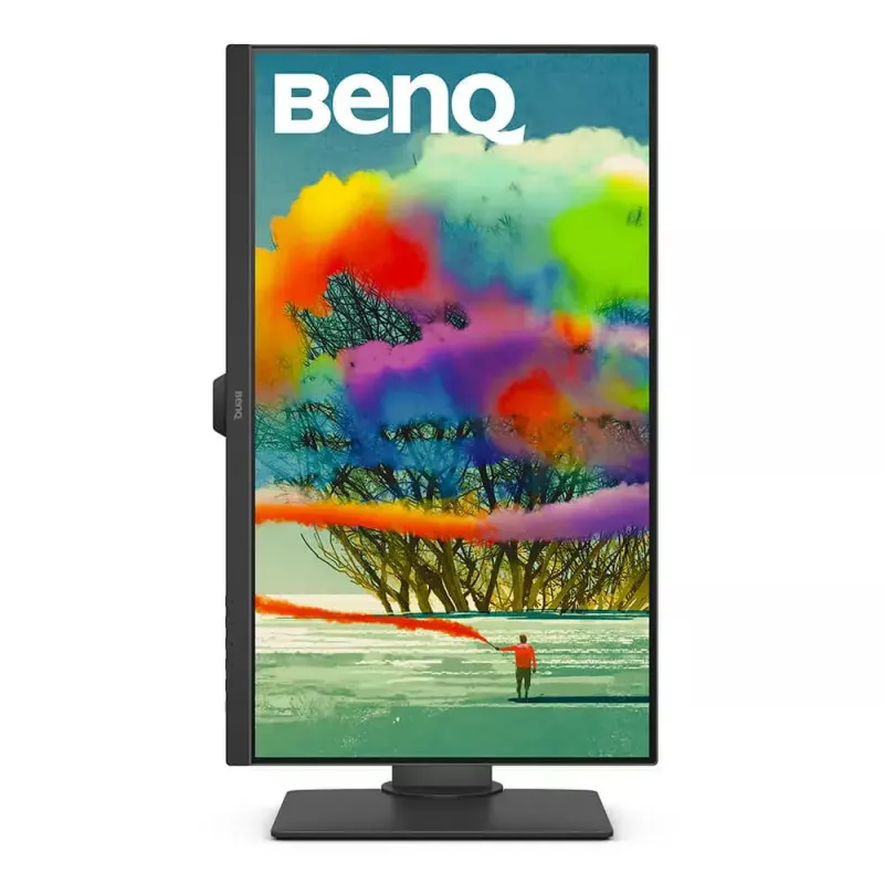 Monitor komputerowy BenQ PD2705Q 68,6 cm (27 cali) 2560 x 1440 pikseli Quad HD LED Szary