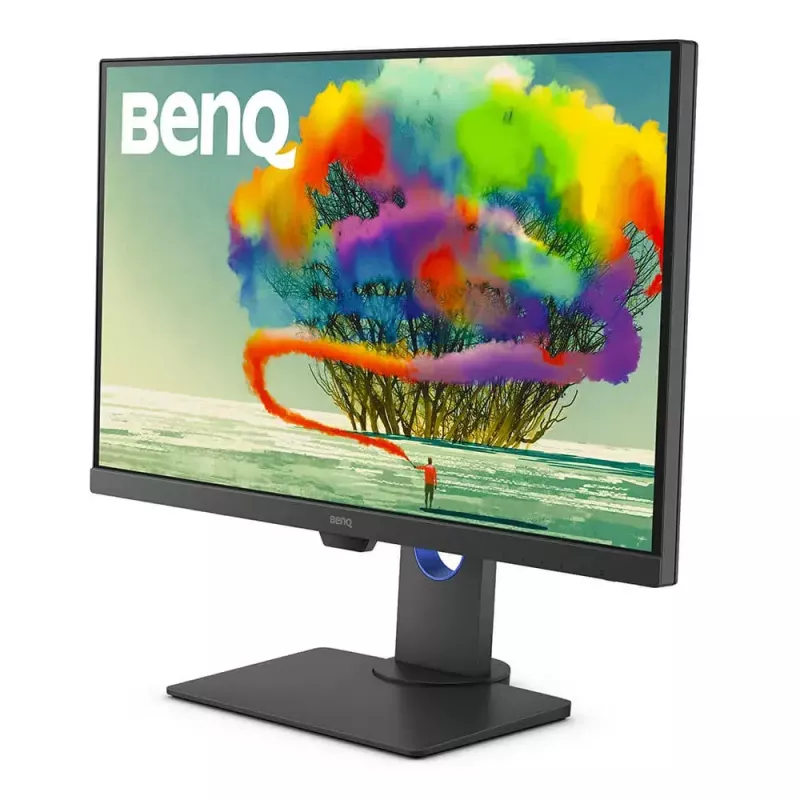 Monitor komputerowy BenQ PD2705Q 68,6 cm (27 cali) 2560 x 1440 pikseli Quad HD LED Szary