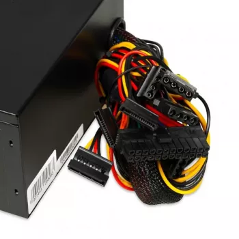 Zasilacz IBOX iBox Aurora 500 W 20+4 pin ATX, wentylator 140 mm, biały