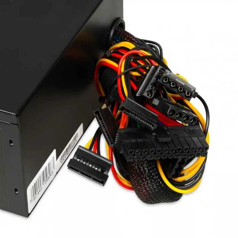 Zasilacz IBOX iBox Aurora 500 W 20+4 pin ATX, wentylator 140 mm, biały