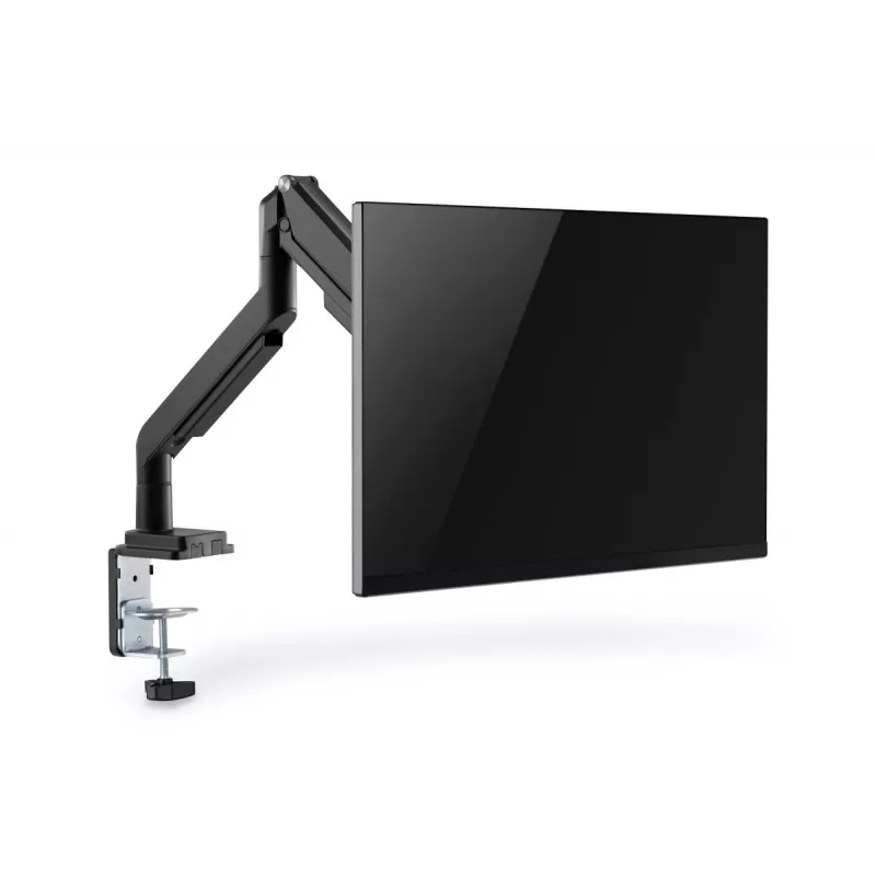 Uchwyt uniwersalny DIGITUS do jednego monitora, sprężyna gazowa, zacisk, 17-32 cali, 9 kg