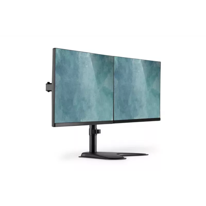 DIGITUS uniwersalna podstawa pod dwa monitory 17–32 cale 2x 8 kg (maks.) czarna