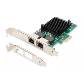 Karta sieciowa Ethernet PCI Express Digitus DN-10132 2-portowa
