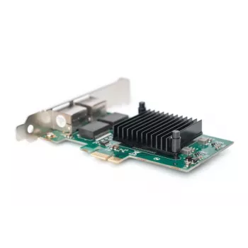 Karta sieciowa Ethernet PCI Express Digitus DN-10132 2-portowa