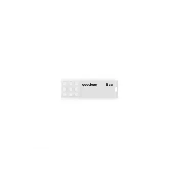 Pamięć USB GOODRAM UME2 8 GB USB 2.0 Typ-A, biała, odczyt 20 MB/s, zapis 5 MB/s