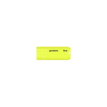 Pamięć USB GOODRAM UME2 8 GB USB 2.0 Type-A, żółta, konstrukcja z zatyczką