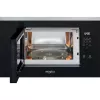 Kuchenka mikrofalowa z grillem do zabudowy WHIRLPOOL WMF201G, 800 W, 20 l, stal nierdzewna/czarny